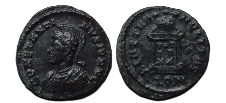 Constantinus II - Altaar en helm! Londen (S2619) Constantinus II - Altaar en helm! Londen (S2619)