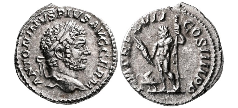 Caracalla- Denarius JUPITER EF! (S2628) Caracalla- Denarius JUPITER EF! (S2628)