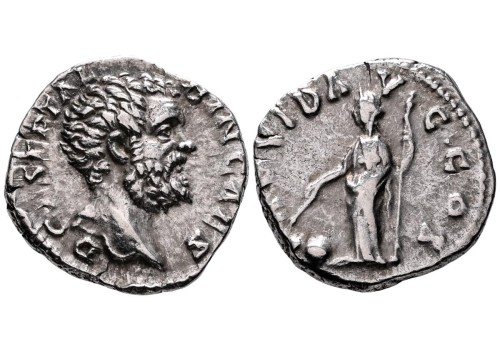 Clodius Albinus - denarius Providentia PORTRET! (S2630) Clodius Albinus - denarius Providentia PORTRET! (S2630)
