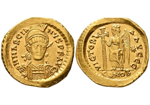 Marcianus - Solidus Goud! (S2637)