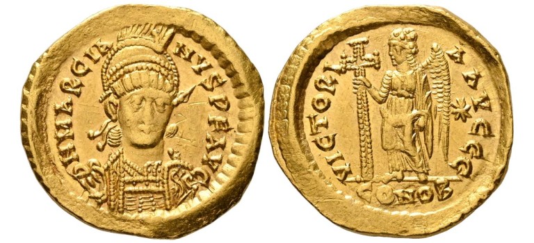 Marcianus - Solidus Goud! (S2637) Marcianus - Solidus Goud! (S2637)