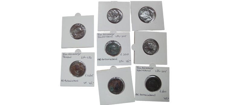 Aanbieding - 8 munten van de soldatenkeizers (S2638) Aanbieding - 8 munten van de soldatenkeizers (S2638)
