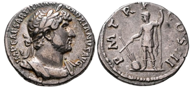 Hadrian - Emperor with rudder RARE! (S2650) Hadrian - Emperor with rudder RARE! (S2650)