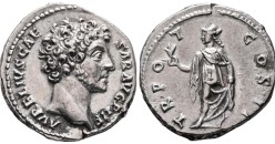 Marcus Aurelius- denarius SPES schaars! (S2652)