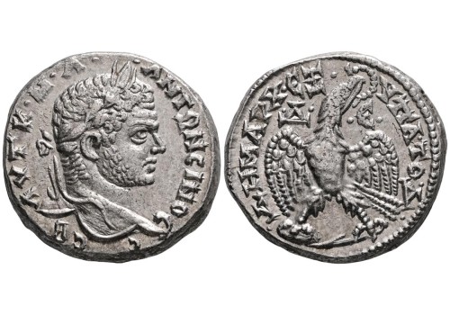 Caracalla - Tetradrachme adelaar FDC! (N2429) Caracalla - Tetradrachme adelaar FDC! (N2429)