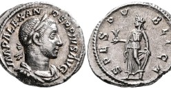 Severus Alexander - denarius SPES topper! (S2657)