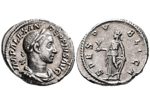 Severus Alexander - denarius SPES topper! (S2657)