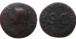 DRUSUS AS -  AS geslagen onder Tiberius (S2664)