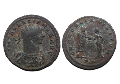 Aurelianus - CONCORDIA MILITVM Siscia (S2667) Aurelianus - CONCORDIA MILITVM Siscia (S2667)