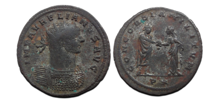Aurelianus - CONCORDIA MILITVM Siscia (S2667) Aurelianus - CONCORDIA MILITVM Siscia (S2667)