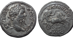 Septimius Severus - tweespan denarius! (S2674)