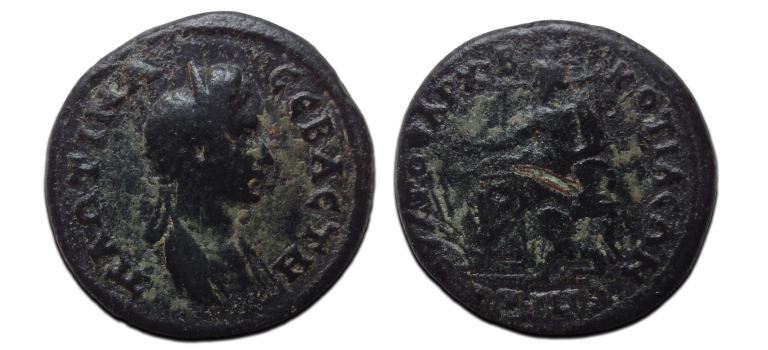 Plotina - wife of Trajan VERY RARE (S2678) Plotina - wife of Trajan VERY RARE (S2678)