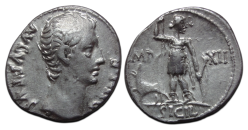 Augustus - denarius Diana zeldzaam (S2682)