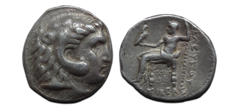 Seleukos I - zilveren Tetradrachme  (O2368)