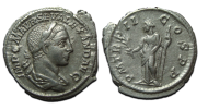 Severus Alexander - denarius  PAX (JUn2573)