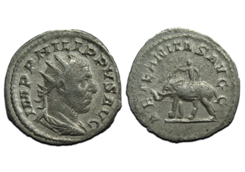 Philip I - 1000 year ROME Mahout with elephant! (O2471)