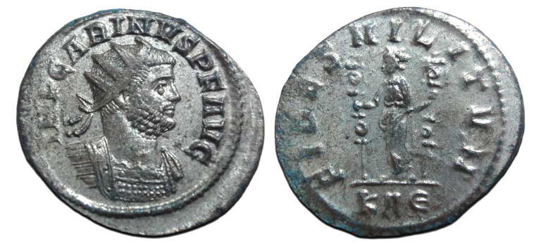 CARINUS - FIDES MILITVM Extremely fine! (O2640) CARINUS - FIDES MILITVM Extremely fine! (O2640)