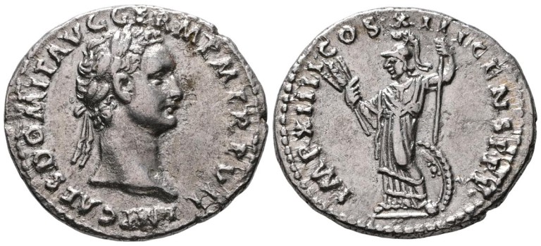 Domitianus - denarius Minerva  (S2606)