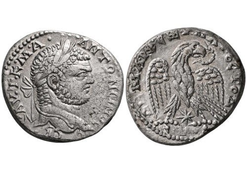 Caracalla - Tetradrachme adelaar! (S2626) Caracalla - Tetradrachme adelaar! (S2626)