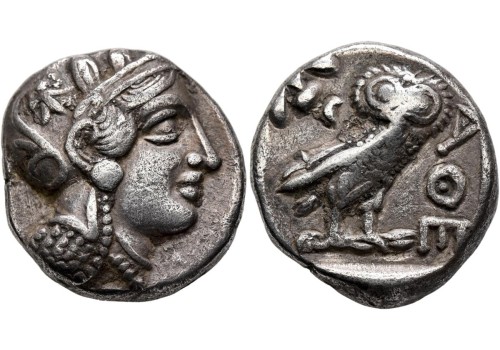 ATHENIAN OWL - Greek Tetradrachm (AP2502)