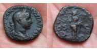 VOLUSIANUS -Sestertius Concordia AVGG zeldzaam! (N1526)