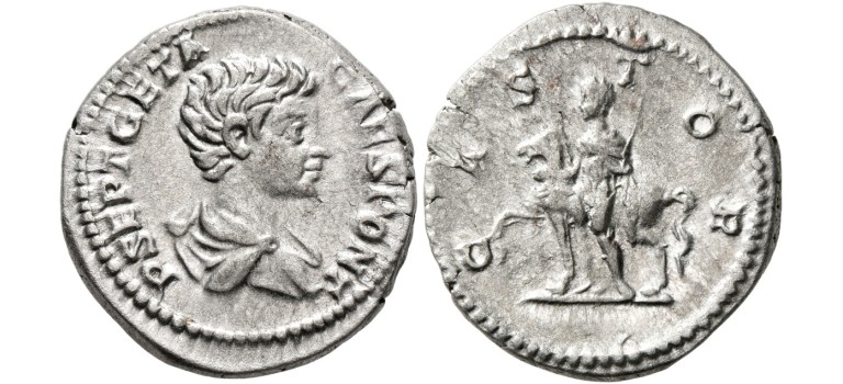 GETA - denarius CASTOR interesting! (JUL2079)