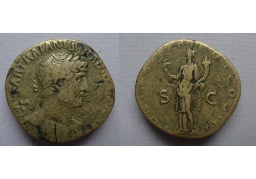 Hadrian SESTERTIUS - Felicitas sestertius (F2277) Hadrian SESTERTIUS - Felicitas sestertius (F2277)