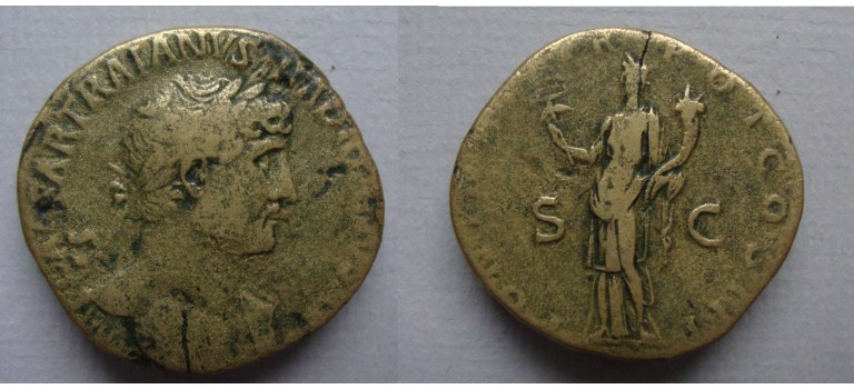 Hadrianus SESTERTIUS - Felicitas sestertius (F2277)