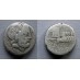 Romeinse republiek - denarius L Rubrius Dossenus  89 v. Chr. (F2282)