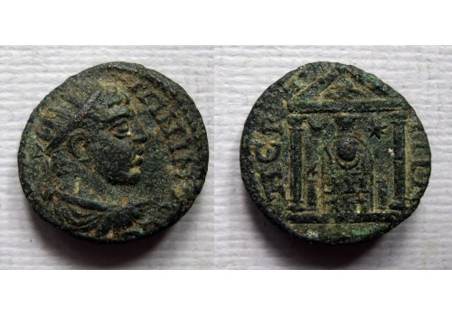 Elagabalus -  Cultbeeld van Artemis in tempel (AU2201)