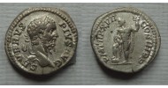 Septimius Severus - denarius NEPTUNUS prachtig! (AU2212)