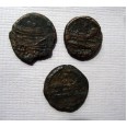 2  Quadrantes en 1 Triens Romeinse Republiek (AU2215)