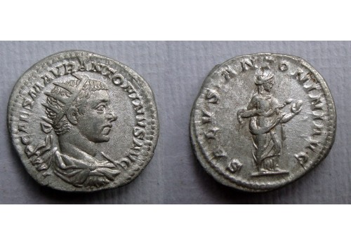 Elagabalus -  Antoninianus SALUS! (AU2278)