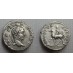 Geta - denarius keizer op paard Zeldzaam! (AU2281)