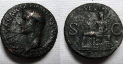 Caligula AS -  VESTA zeldzaam (JUL2291)