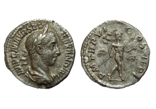 Severus Alexander MARS denarius (D22110)