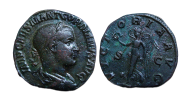 Gordianus III- SESTERTIUS Victoria, mooi portret, prachtig! (D2220)
