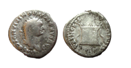 Domitianus - denarius Princeps Ivvenvtis altaar (D2226)