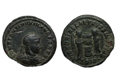 Constantine II - VICTORIAE LAETAE  (D2276)