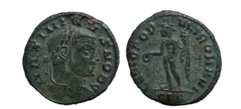 Maximinus II - zeldzame kwartfollis (JA2311)