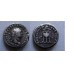 Titus - Driepoot met dolfijn denarius zeldzaam (JUL22116)