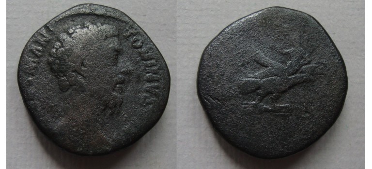 Marcus Aurelius - Sestertius DIVUS Marcus Aurelius op Adelaar! zeldzaam! (JUL2284) Marcus Aurelius - Sestertius DIVUS Marcus Aurelius op Adelaar! zeldzaam! (JUL2284)