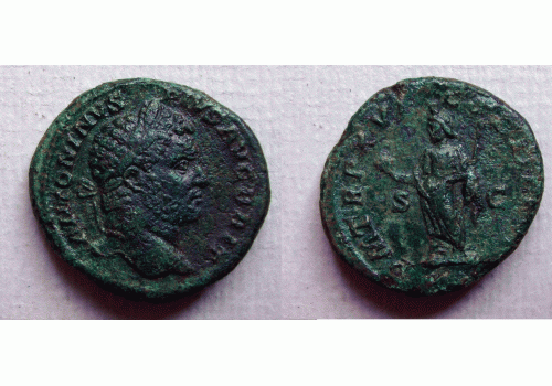 Caracalla -  As SERAPIS schaars (N2254)
