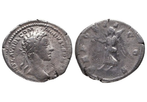 Commodus - denarius Victoria jeugdportret! (O2218)