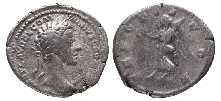 Commodus - denarius Victoria jeugdportret! (O2218)