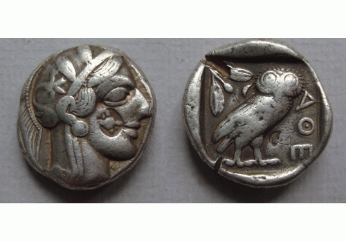 ATHENIAN OWL Greek Tetradrachm (N2241)
