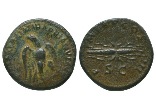 Hadrianus - Quadrans met adelaar (S2258) Hadrianus - Quadrans met adelaar (S2258)