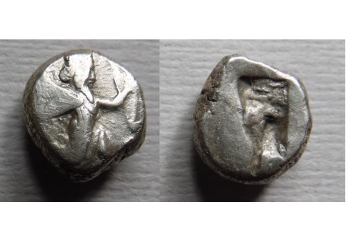 ACHAIMENIDISCHE rijk, zilveren siglos 5e-4e eeuw boogschutter! (S2267)