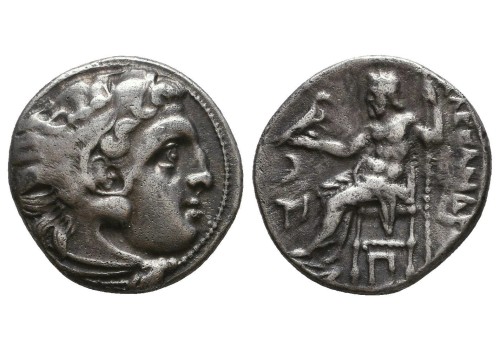 Alexander de Grote - zilveren drachme van Alexander de Grote (S2289) Alexander de Grote - zilveren drachme van Alexander de Grote (S2289)