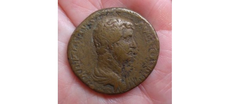 Hadrianus SESTERTIUS - Felicitas ZELDZAAM